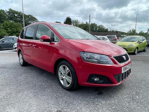2014 SEAT ALHAMBRA SE ECOMOTIVE CR TDI PRICE 6,195 YEAR 2014 14 REG MILEAGE 144,000... photo
